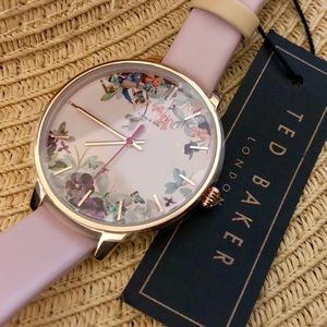 🌷Ted Baker London watch -floral pattern Pink